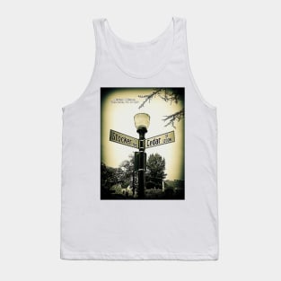 Stocker Street & Cedar Street, Glendale, CA by Mistah Wilson Tank Top